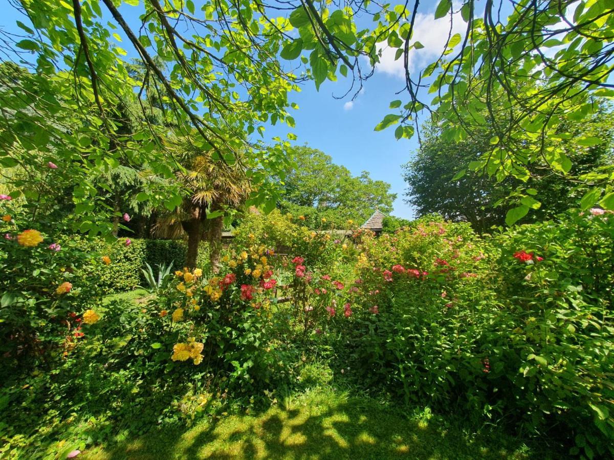 Maison En Pierre Dans Son Nid De Verdure Roz-Landrieux エクステリア 写真